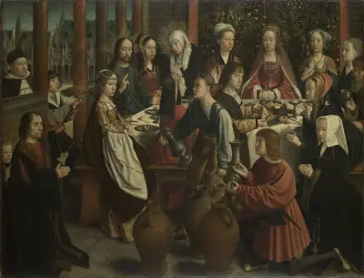 Gerard David, The Marriage at Cana (detail)