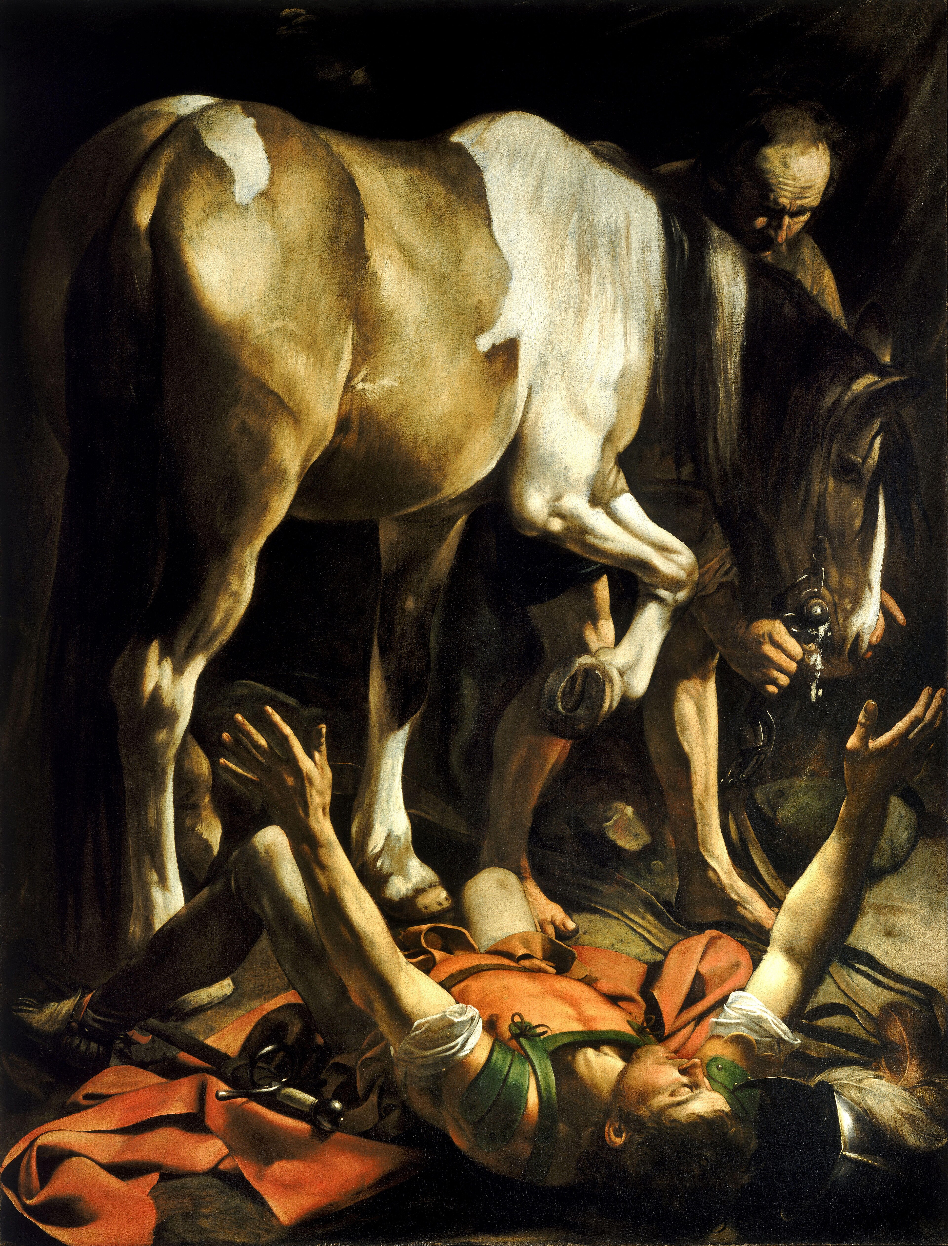 A Conversão de São Paulo, de Caravaggio — a arte que abre o livro