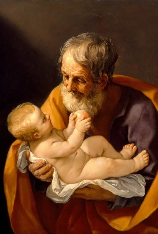 São José com o Menino Jesus, de Guido Reni