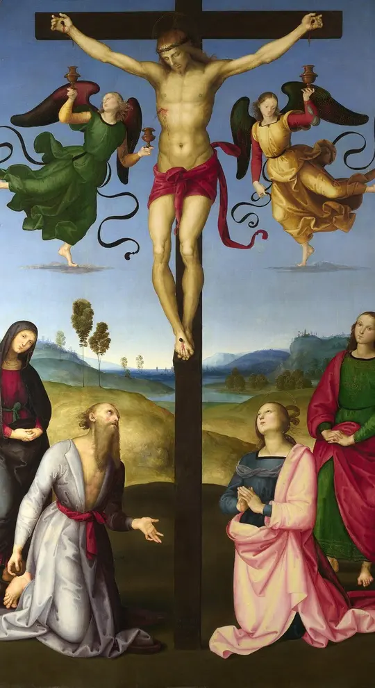 A Crucificação Mond, de Rafael (National Gallery, Londres)