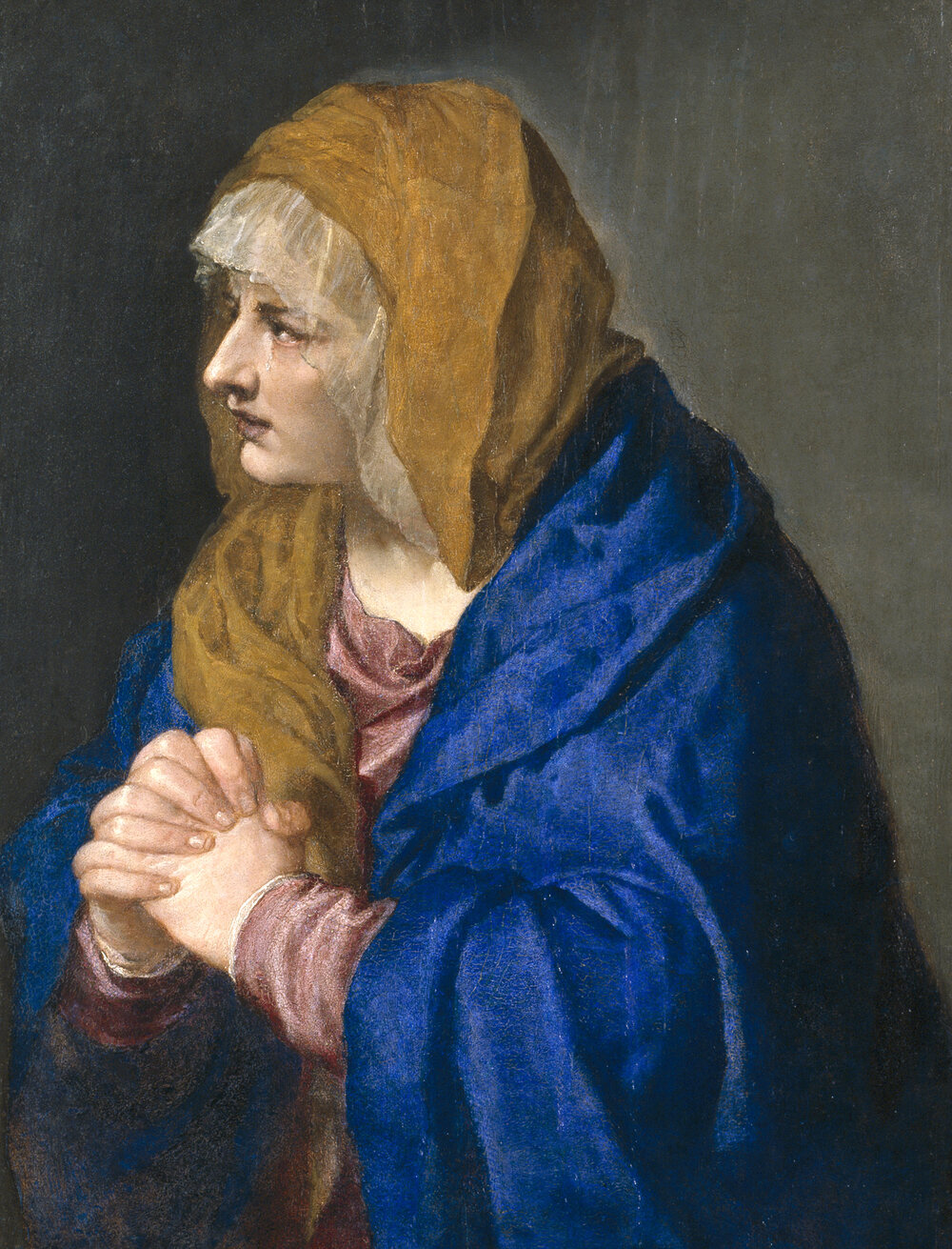 Mater Dolorosa, a Virgem das Dores, pintura de Ticiano