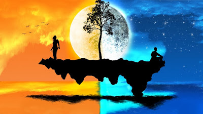 Ilustração de “Mundo paralelo”