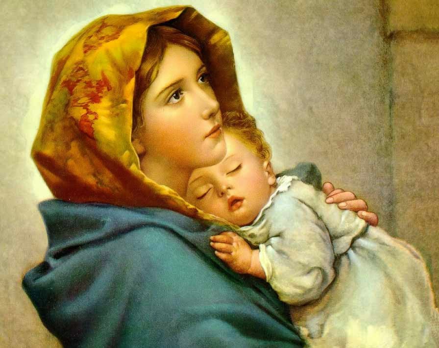 Ilustração de “Maria nos encontra após nossa perda”