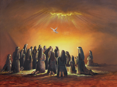 Ilustração de “O impacto de pentecostes”