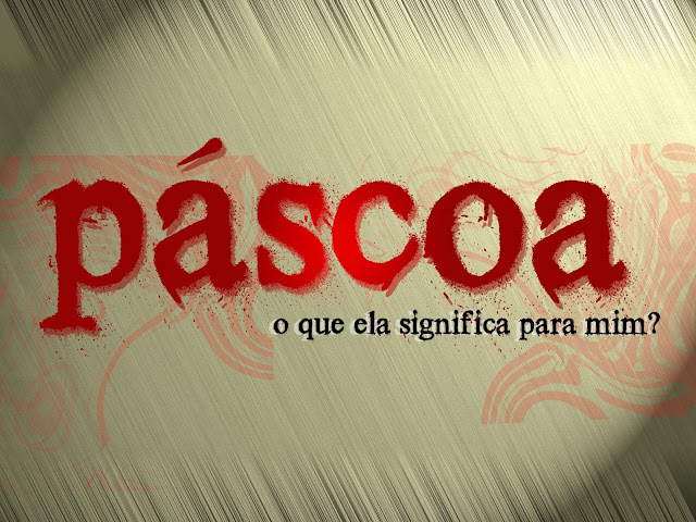Ilustração de “A verdadeira páscoa”