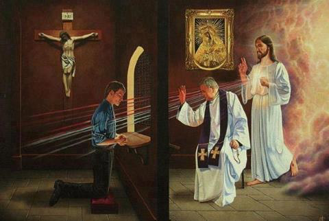 Illustration for “The Sacrament of Confession”