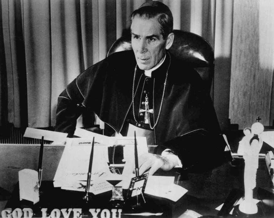 Bishop Fulton Sheen in 1956