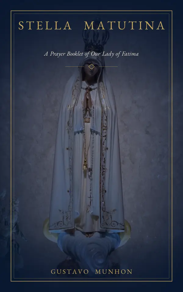 Paperback cover of Stella Matutina prayer booklet, English edition