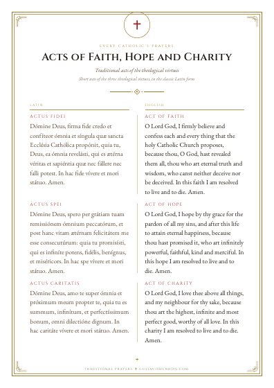 The prayer as a PDF, ready to print
