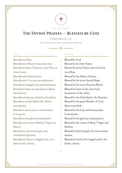 The prayer as a PDF, ready to print