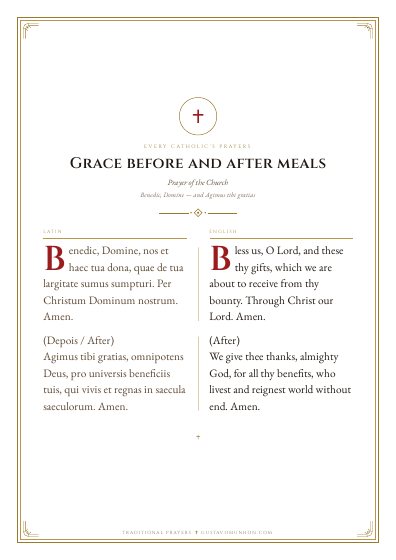 The prayer as a PDF, ready to print
