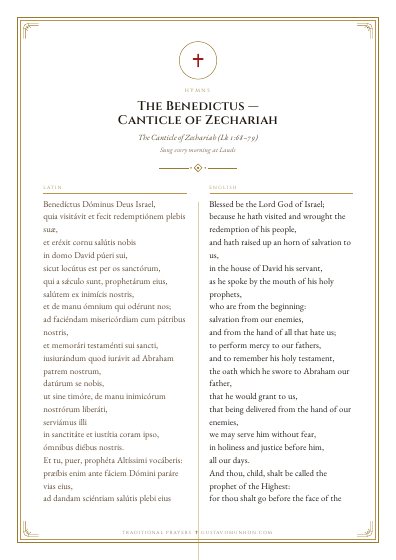 The prayer as a PDF, ready to print