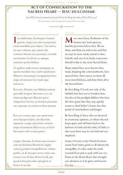 The prayer as a PDF, ready to print