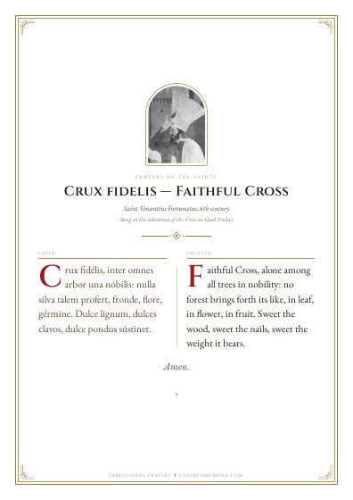 The prayer as a PDF, ready to print
