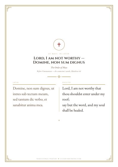 The prayer as a PDF, ready to print