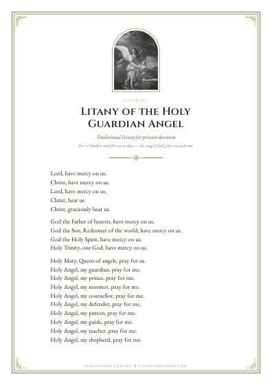 The prayer as a PDF, ready to print