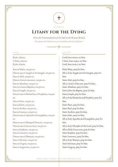 The prayer as a PDF, ready to print