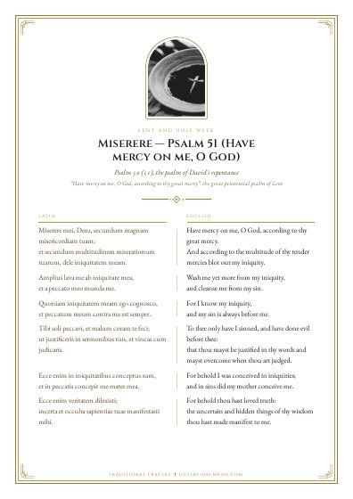 The prayer as a PDF, ready to print