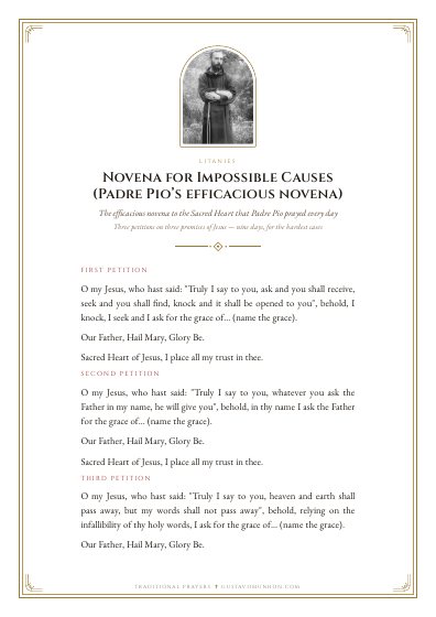 The prayer as a PDF, ready to print
