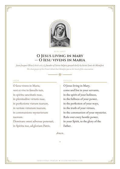 The prayer as a PDF, ready to print