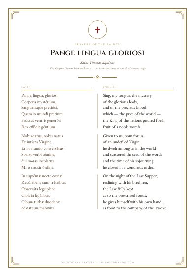 The prayer as a PDF, ready to print