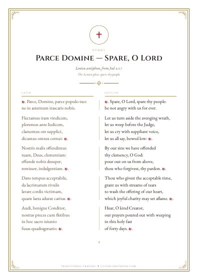The prayer as a PDF, ready to print