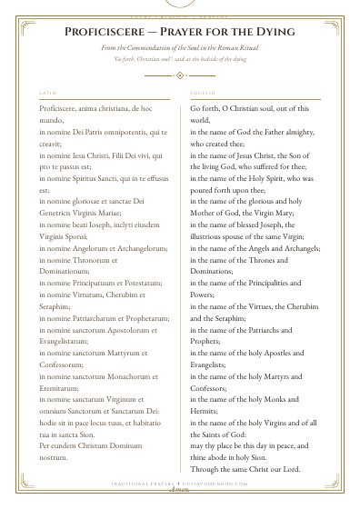 The prayer as a PDF, ready to print
