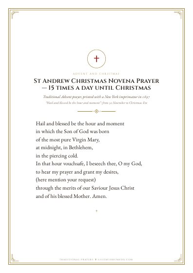 The prayer as a PDF, ready to print
