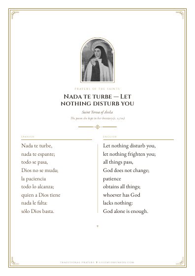 The prayer as a PDF, ready to print