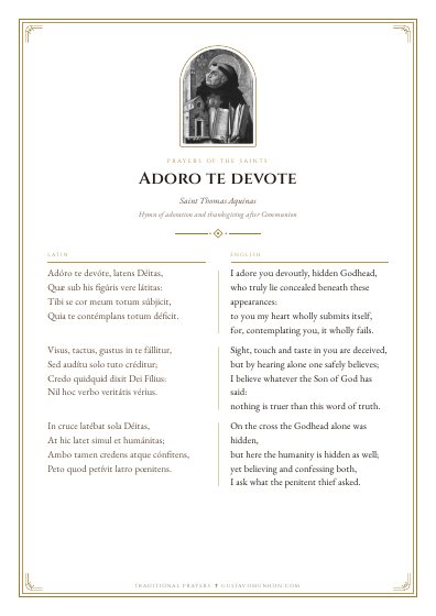The prayer as a PDF, ready to print