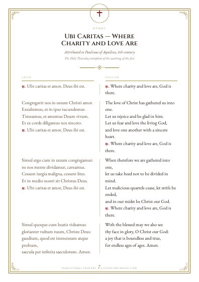 The prayer as a PDF, ready to print
