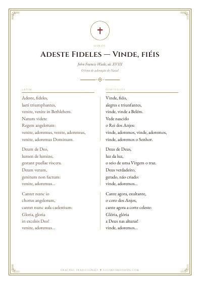 A oração em PDF, para imprimir