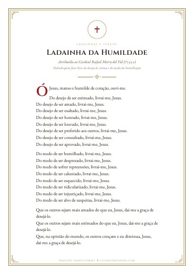 A oração em PDF, para imprimir