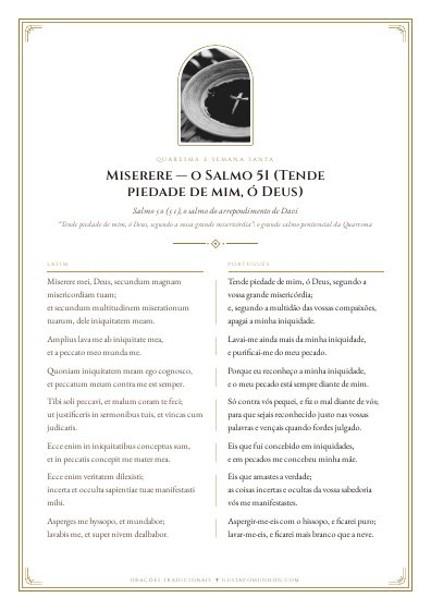 A oração em PDF, para imprimir