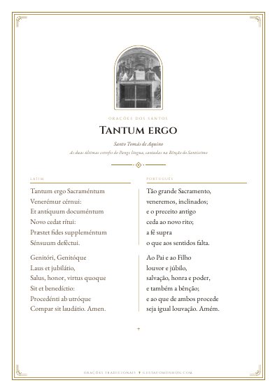 A oração em PDF, para imprimir